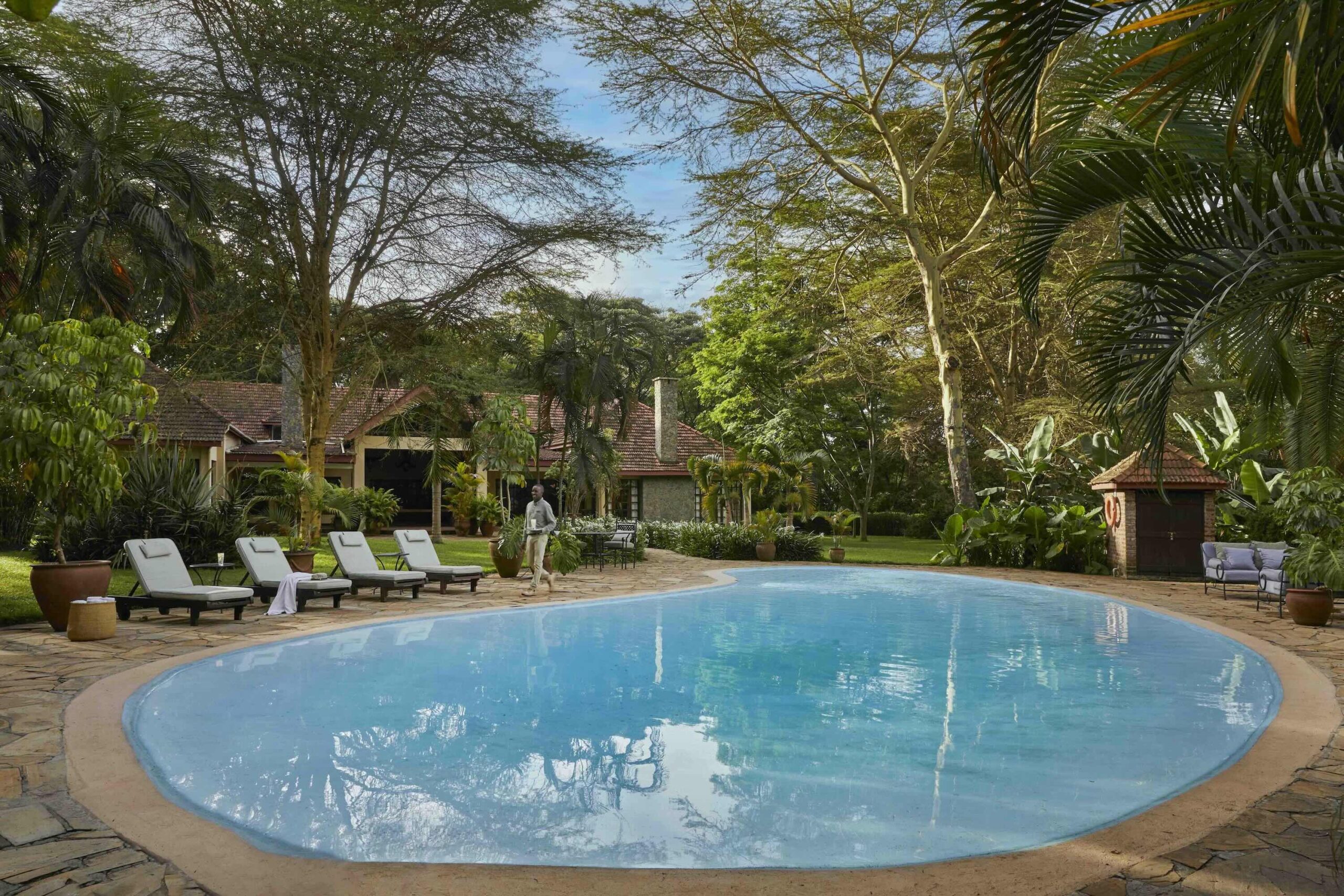 Legendary Lodge, Arusha, Tanzania | Legendary Expeditions | pool area