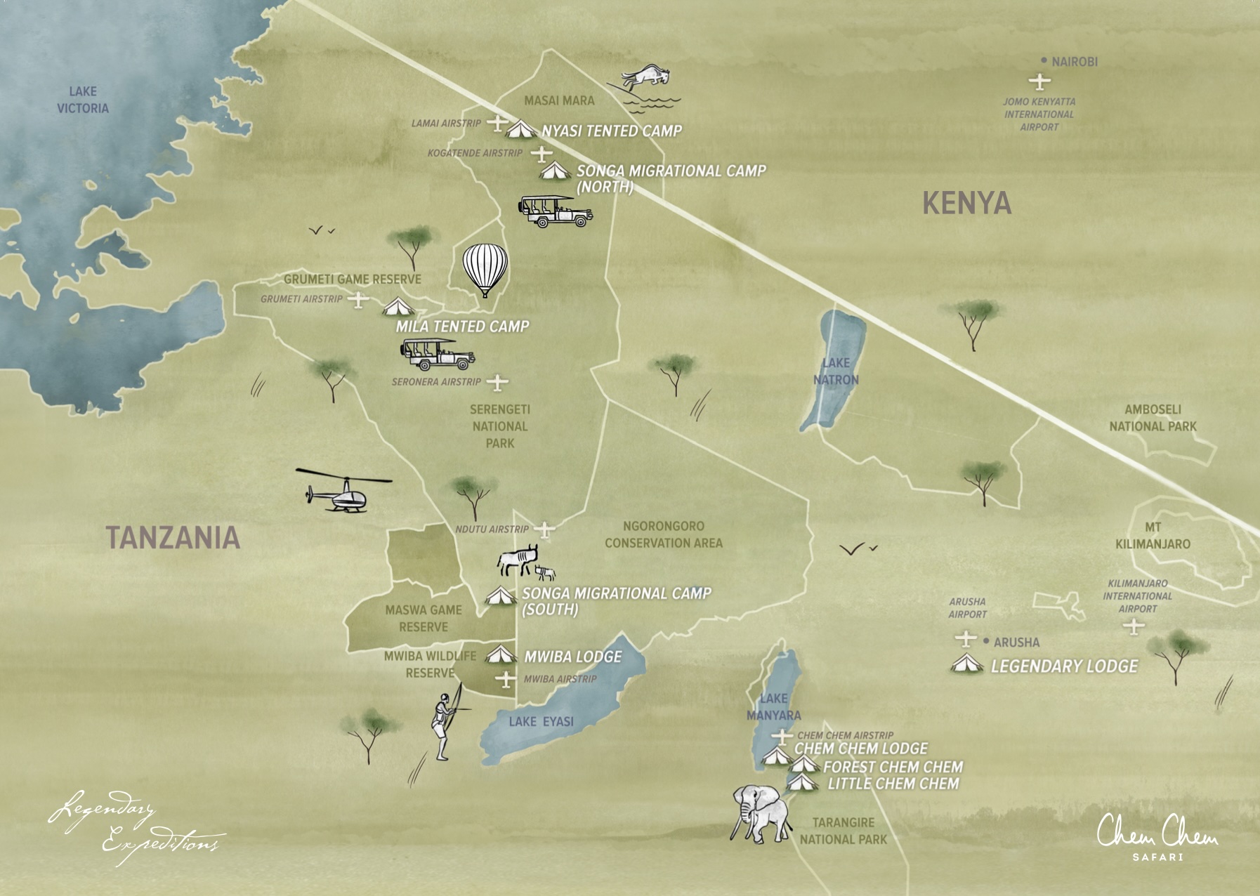True Wild Fly Free Map
